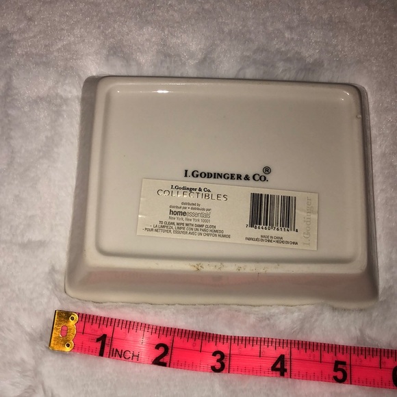 Mr. and Mrs. Wedding Engagement Ceramic Catch All Trinket Dish - Picture 5 of 5